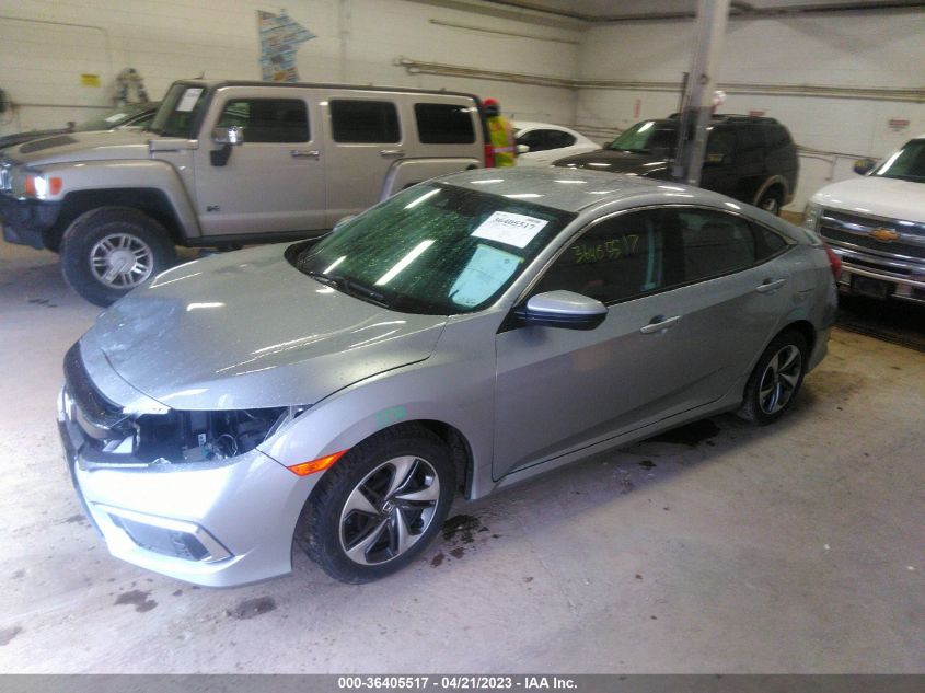 2019 HONDA CIVIC SEDAN LX - 19XFC2F65KE019212