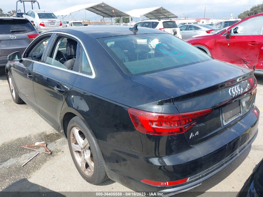 2019 AUDI A4 PREMIUM/TITANIUM PREMIUM - WAUGMAF41KA056378