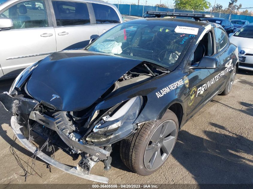 2021 TESLA MODEL 3 STANDARD RANGE PLUS - 5YJ3E1EA2MF985608