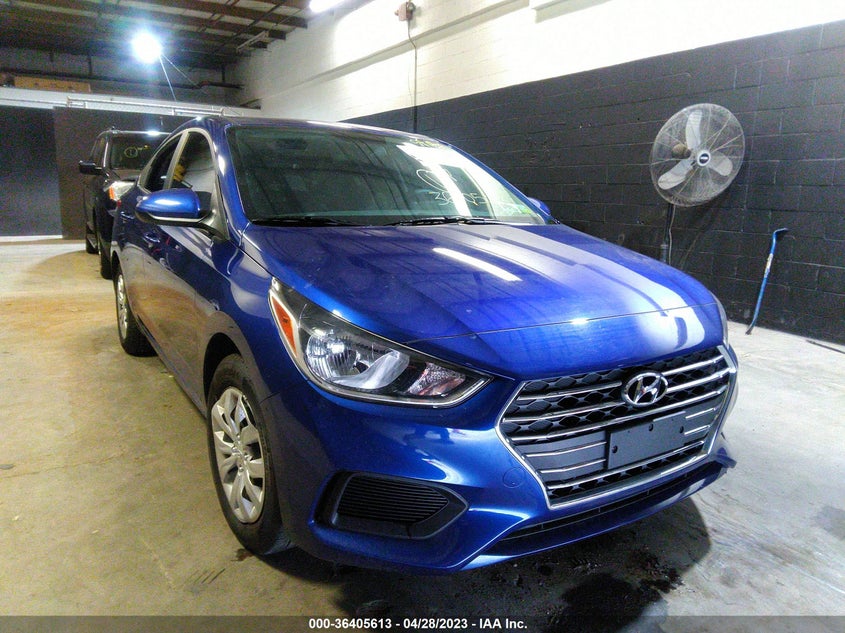 VIN 3KPC24A60NE181195 2022 HYUNDAI ACCENT SE