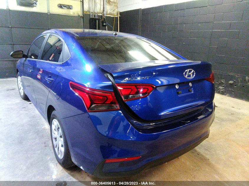 VIN 3KPC24A60NE181195 2022 HYUNDAI ACCENT SE