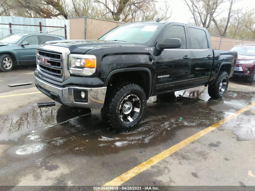 2014 GMC SIERRA 1500 SLE - 3GTU2UEC4EG350112