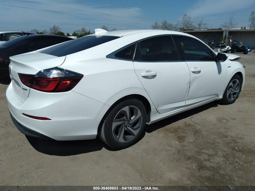 2019 HONDA INSIGHT LX 19XZE4F11KE017366