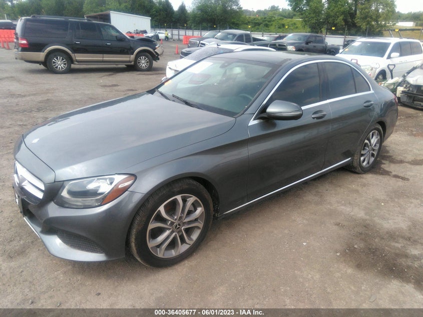 VIN 55SWF4JB9HU222547 2017 MERCEDES-BENZ C-CLASS C 300