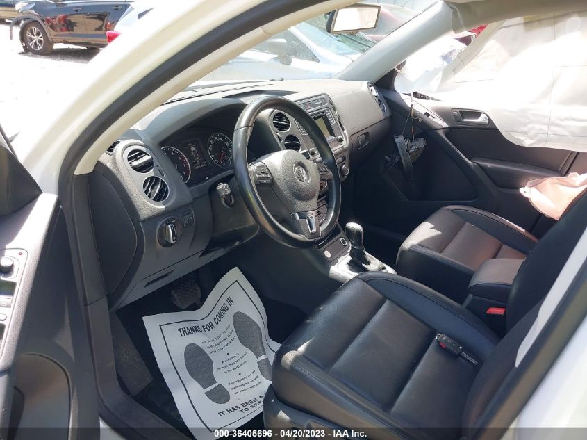 2016 VOLKSWAGEN TIGUAN S/SEL/SE/R-LINE - WVGAV7AX5GW537217