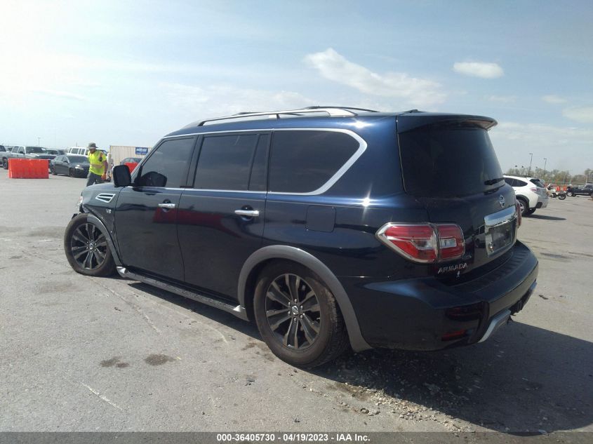 2017 NISSAN ARMADA PLATINUM - JN8AY2NE4H9704114