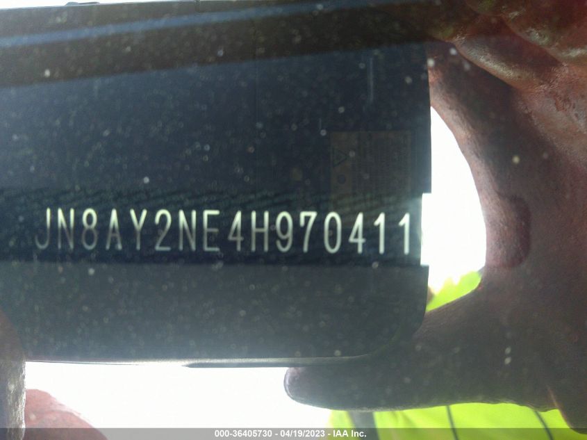 2017 NISSAN ARMADA PLATINUM - JN8AY2NE4H9704114