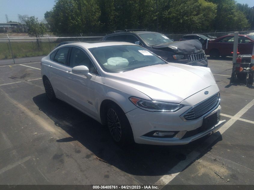 2017 FORD FUSION ENERGI TITANIUM/PLATINUM - 3FA6P0SU5HR152024