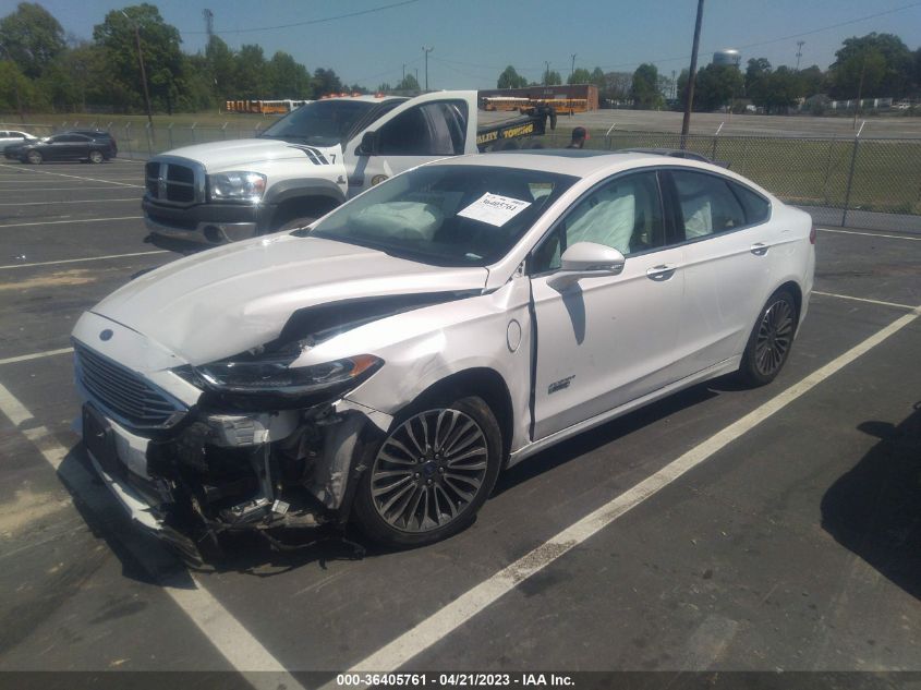 2017 FORD FUSION ENERGI TITANIUM/PLATINUM - 3FA6P0SU5HR152024