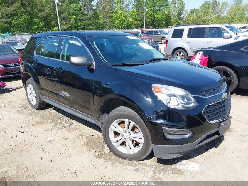 2016 CHEVROLET EQUINOX LS - 2GNALBEK0G1184184