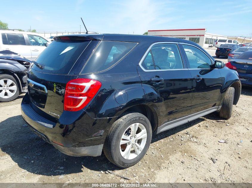 2016 CHEVROLET EQUINOX LS - 2GNALBEK0G1184184