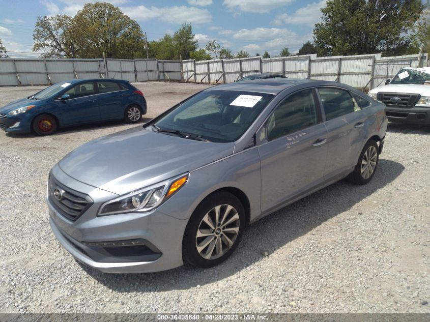 2017 HYUNDAI SONATA SPORT - 5NPE34AF9HH551968