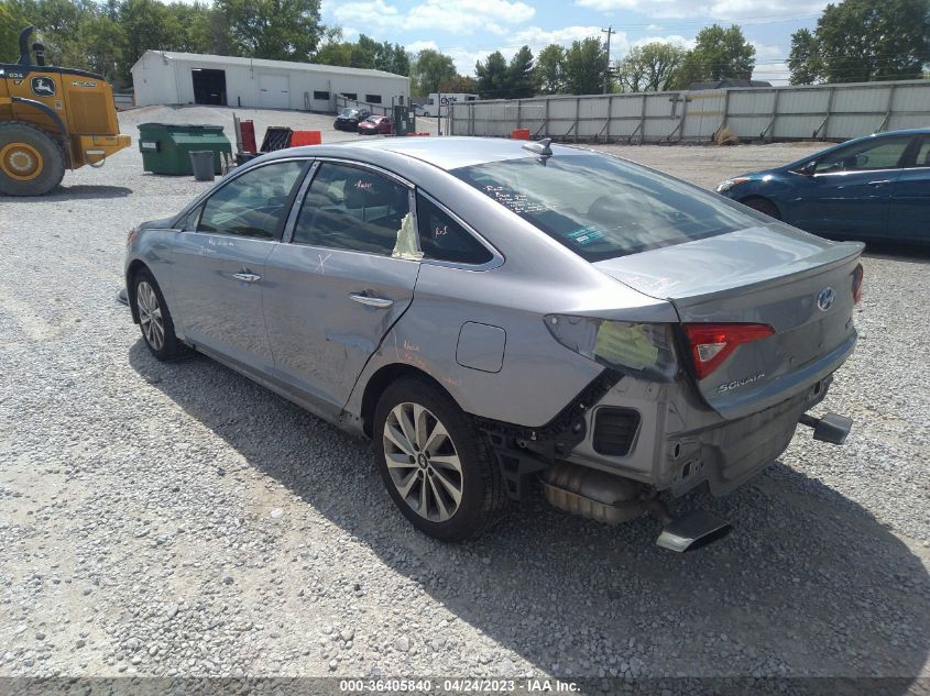 2017 HYUNDAI SONATA SPORT - 5NPE34AF9HH551968