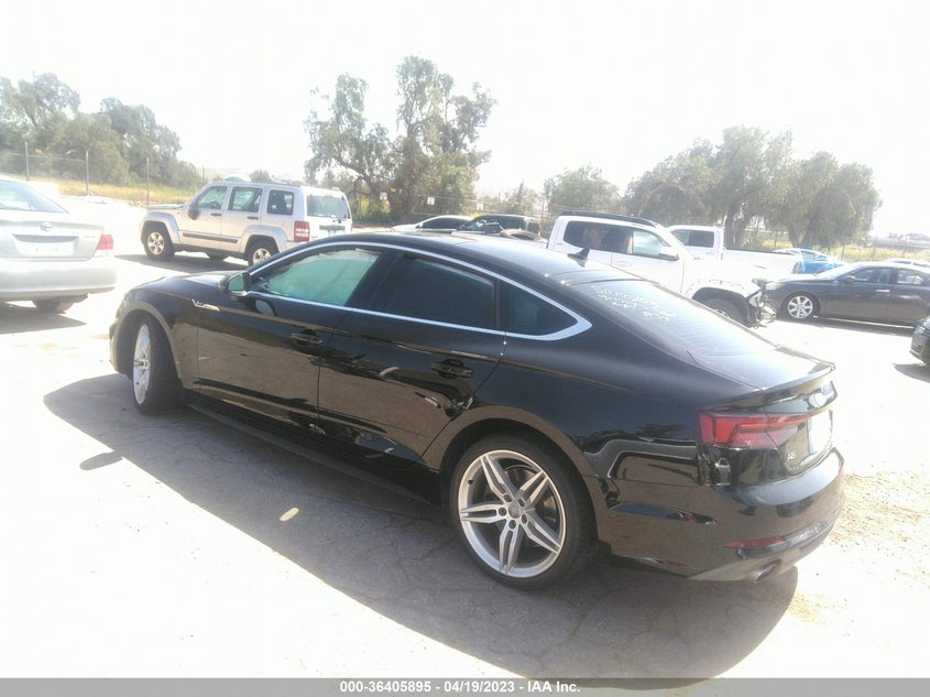 VIN WAUENCF53JA082729 2018 AUDI A5 SPORTBACK PREMIUM PLUS