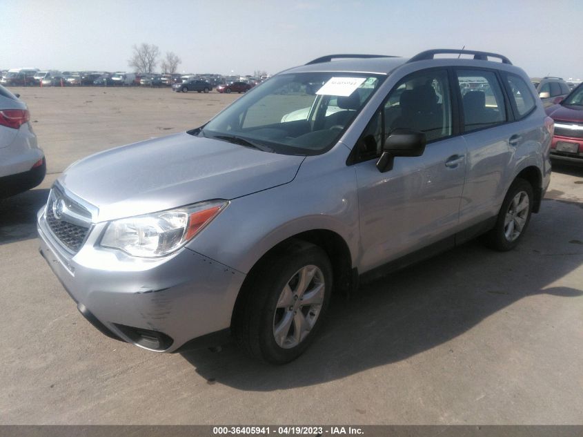 2015 SUBARU FORESTER 2.5I - JF2SJABC8FH434780