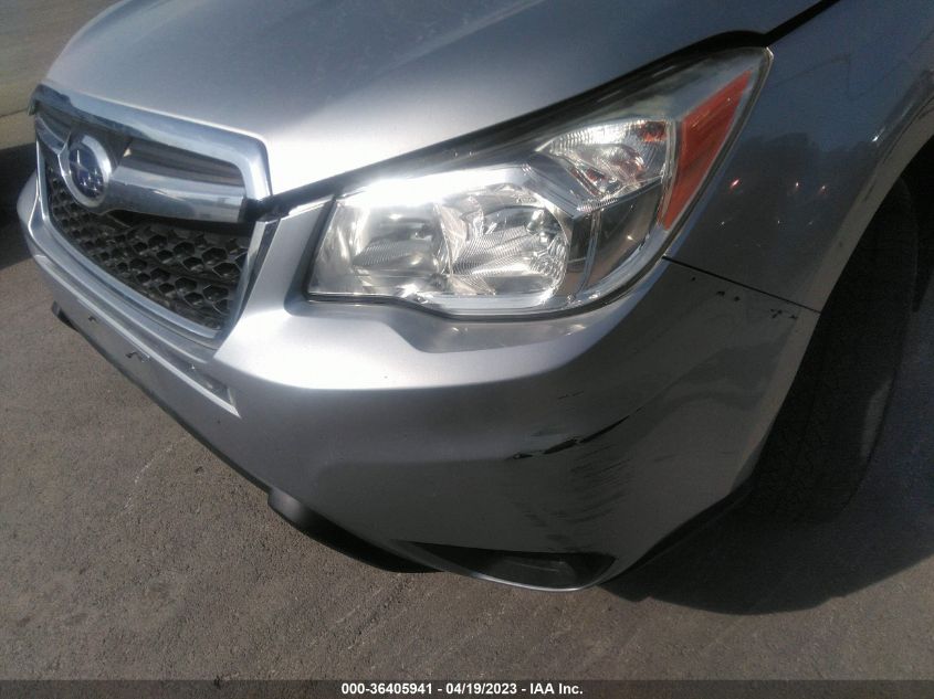 2015 SUBARU FORESTER 2.5I - JF2SJABC8FH434780