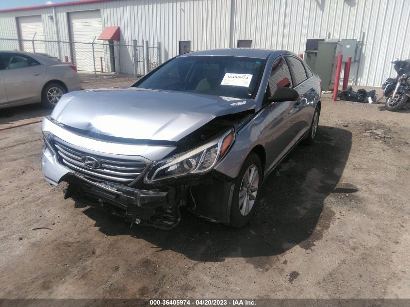 2015 HYUNDAI SONATA 2.4L SE - 5NPE24AF0FH048944