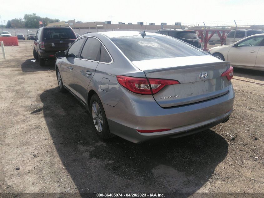 2015 HYUNDAI SONATA 2.4L SE - 5NPE24AF0FH048944