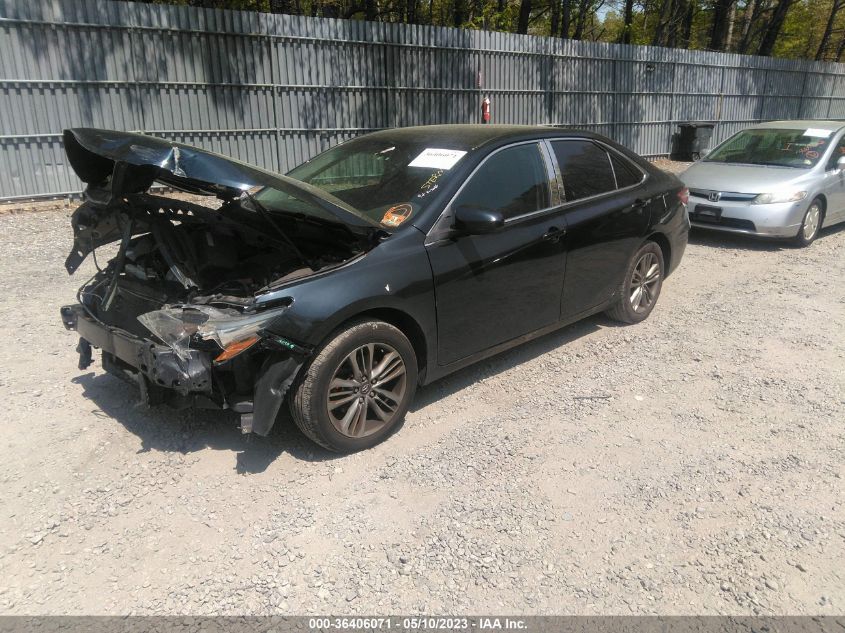 2016 TOYOTA CAMRY XLE/SE/LE/XSE - 4T1BF1FK9GU255170