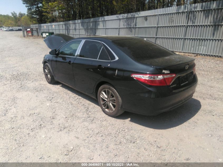 2016 TOYOTA CAMRY XLE/SE/LE/XSE - 4T1BF1FK9GU255170