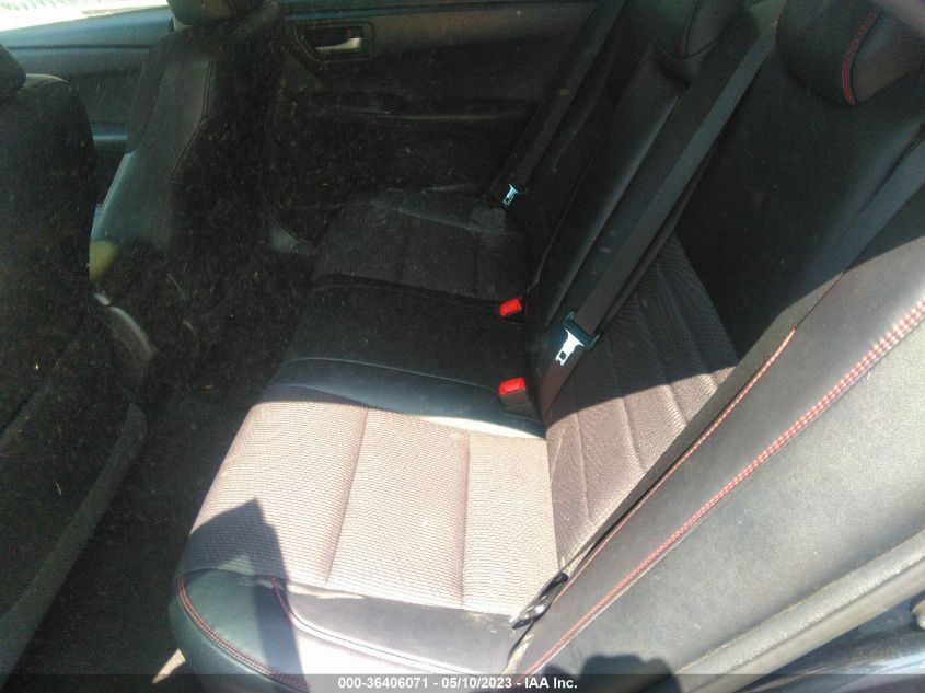 2016 TOYOTA CAMRY XLE/SE/LE/XSE - 4T1BF1FK9GU255170