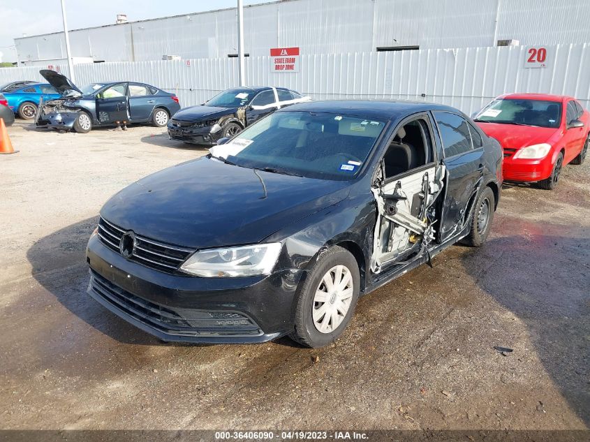 2015 VOLKSWAGEN JETTA SEDAN 2.0L S - 3VW2K7AJ8FM268980