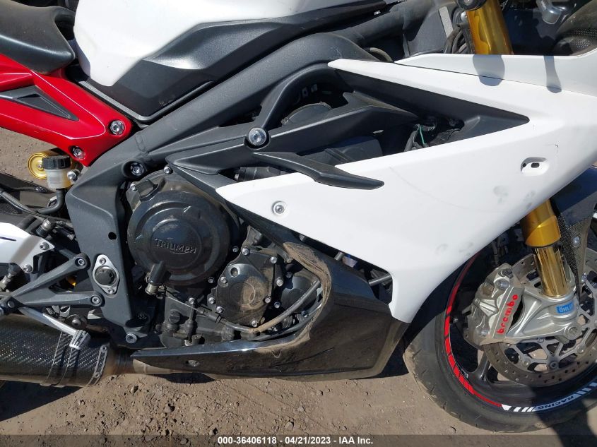 2017 TRIUMPH MOTORCYCLE STREET TRIPLE R/ABS SMTL03NE8HT782160