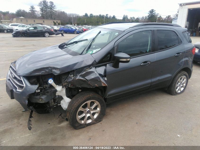2018 FORD ECOSPORT SE - MAJ6P1UL7JC219141
