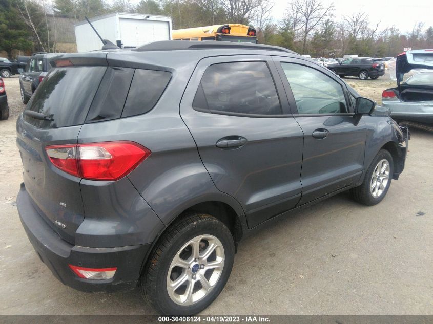 2018 FORD ECOSPORT SE - MAJ6P1UL7JC219141
