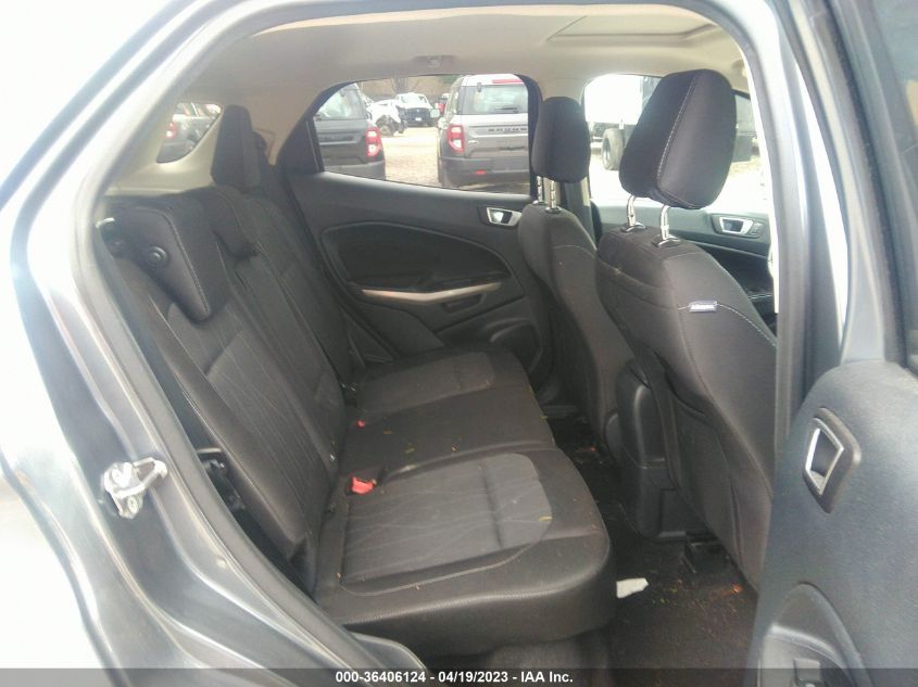 2018 FORD ECOSPORT SE - MAJ6P1UL7JC219141