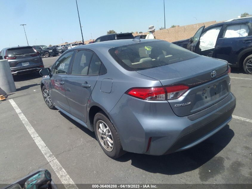 2022 TOYOTA COROLLA HYBRID LE - JTDEAMDE7NJ040819