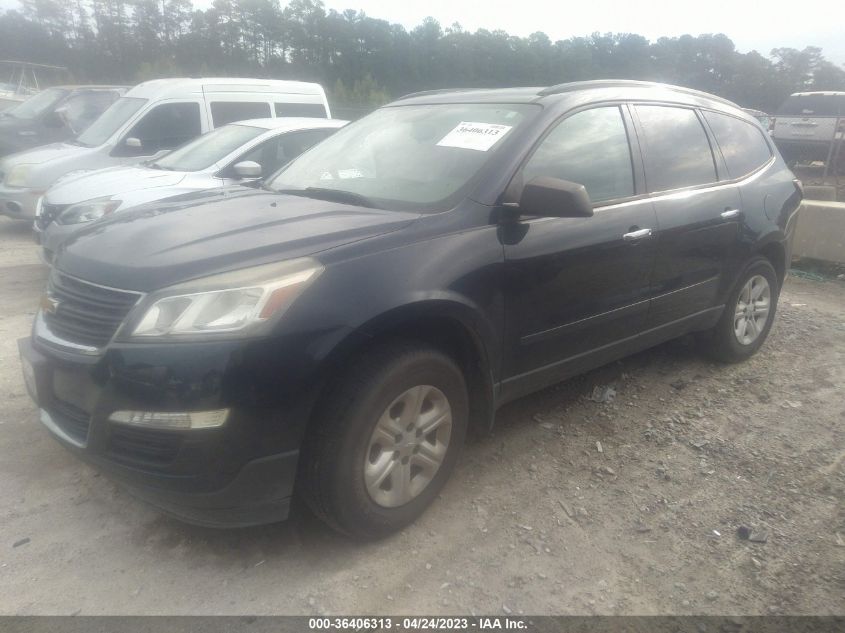 2015 CHEVROLET TRAVERSE LS - 1GNKRFKD8FJ364856