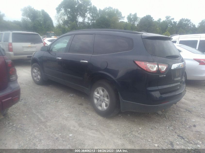 2015 CHEVROLET TRAVERSE LS - 1GNKRFKD8FJ364856