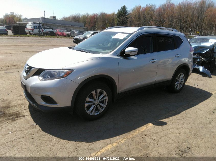 2016 NISSAN ROGUE SV - KNMAT2MV3GP649242