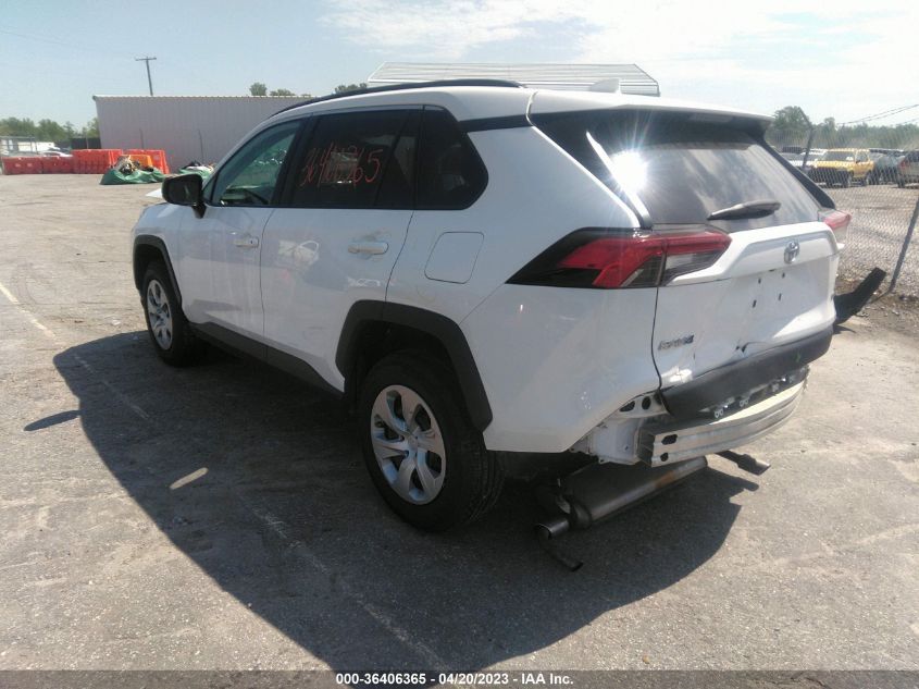 2021 TOYOTA RAV4 LE - 2T3H1RFV2MW144187