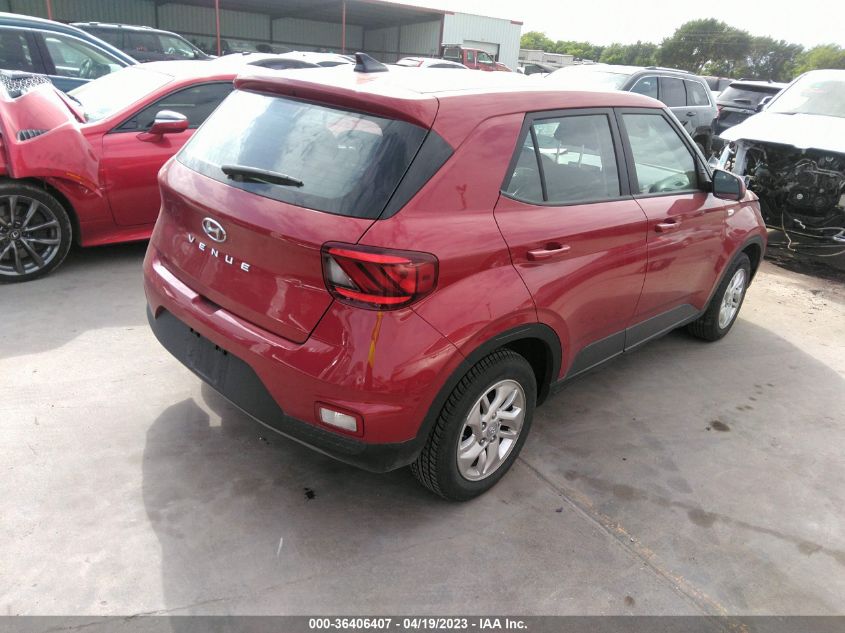 2021 HYUNDAI VENUE SE - KMHRB8A33MU068408