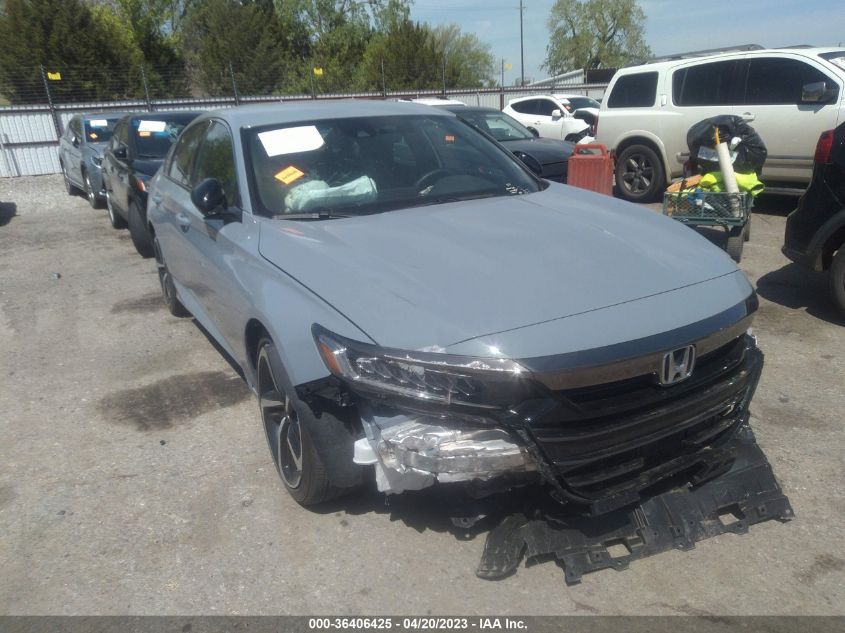 2022 HONDA ACCORD SEDAN SPORT - 1HGCV1F31NA088341