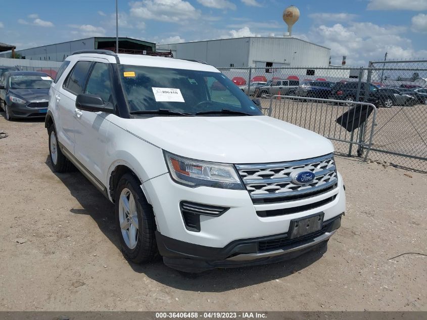 2018 FORD EXPLORER XLT - 1FM5K7D88JGC41186