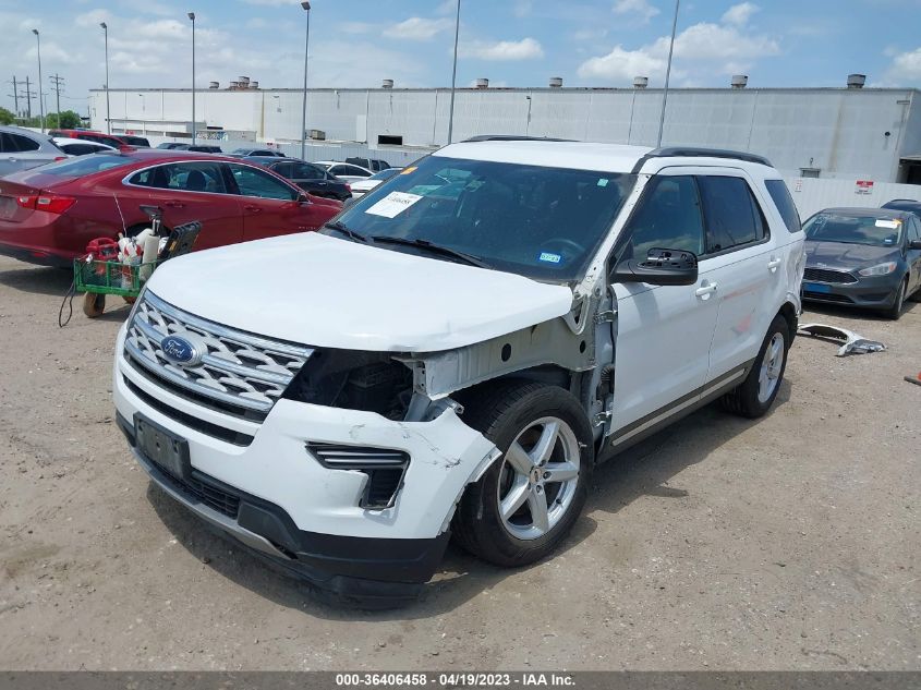2018 FORD EXPLORER XLT - 1FM5K7D88JGC41186