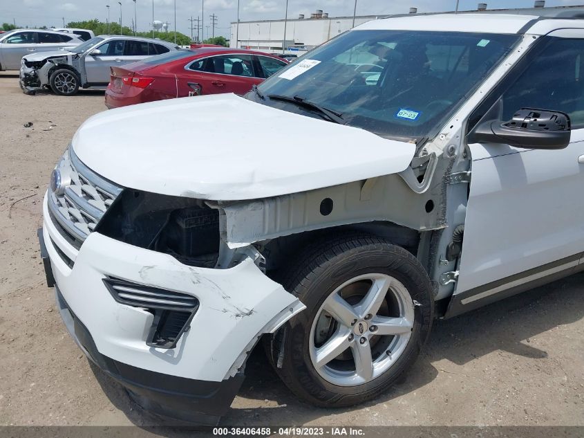 2018 FORD EXPLORER XLT - 1FM5K7D88JGC41186