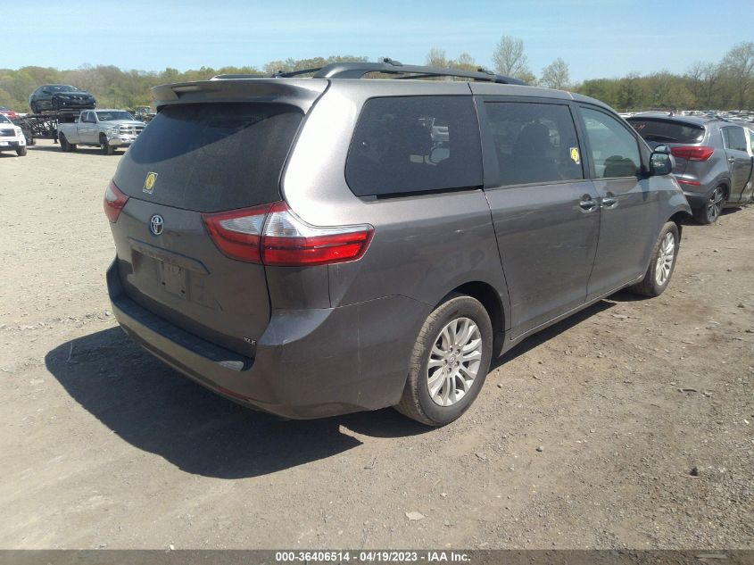 2017 TOYOTA SIENNA XLE AUTO ACCESS - 5TDYZ3DC3HS855332