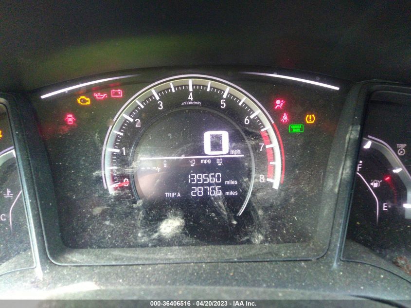 2018 HONDA CIVIC HATCHBACK LX - SHHFK7G28JU217835