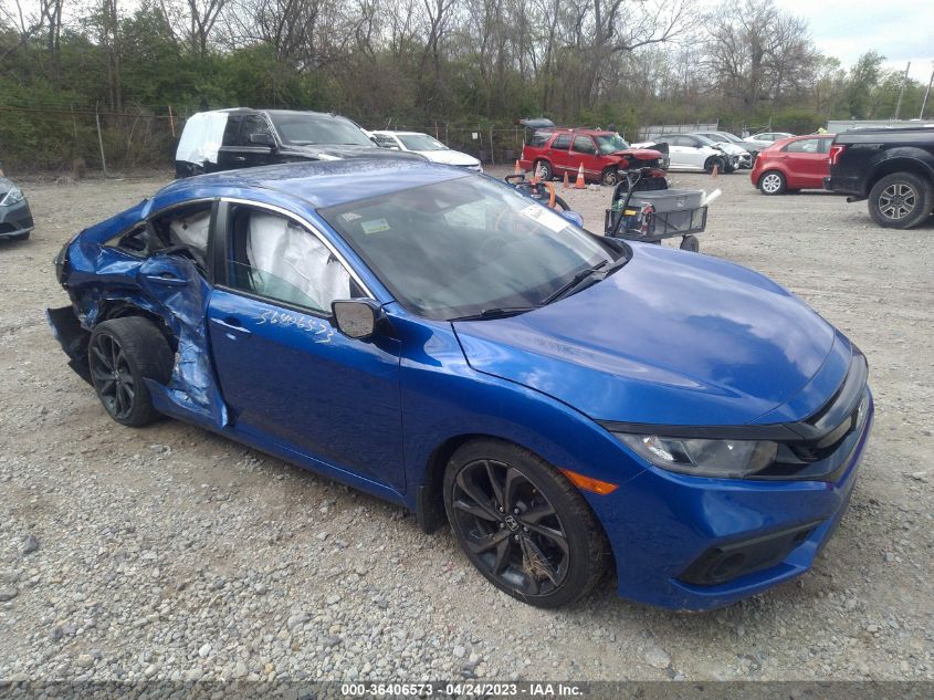 2020 HONDA CIVIC SEDAN SPORT - 19XFC2F84LE030270