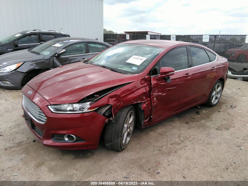2016 FORD FUSION SE - 3FA6P0HD3GR258297
