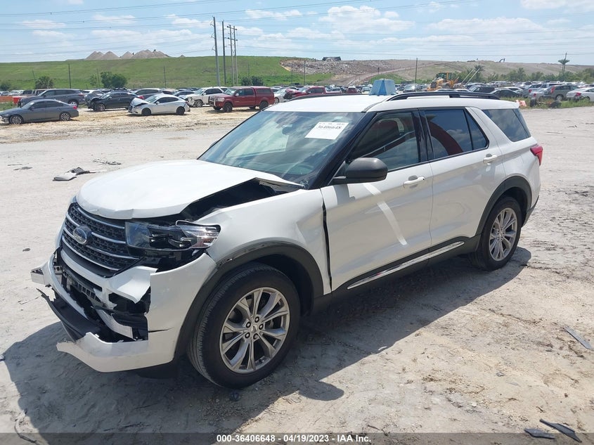 VIN 1FMSK7DH9MGA12166 2021 FORD EXPLORER XLT