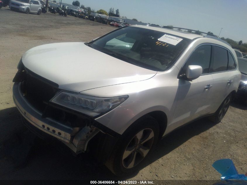 2014 ACURA MDX - 5FRYD3H28EB016601