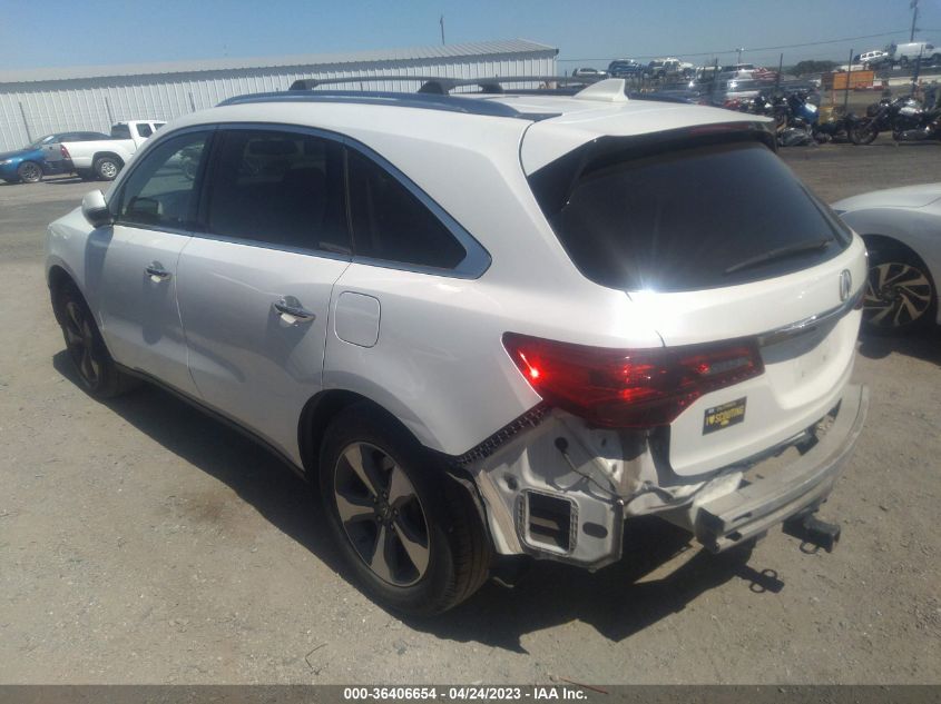 2014 ACURA MDX - 5FRYD3H28EB016601