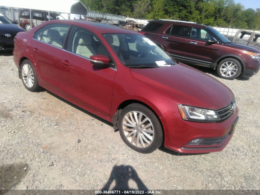 2016 VOLKSWAGEN JETTA SEDAN 1.8T SEL - 3VWL17AJXGM365946