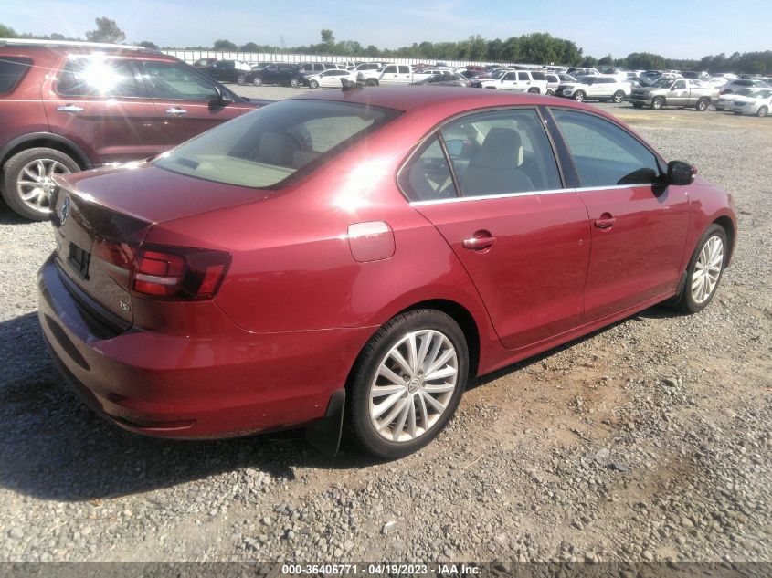 2016 VOLKSWAGEN JETTA SEDAN 1.8T SEL - 3VWL17AJXGM365946