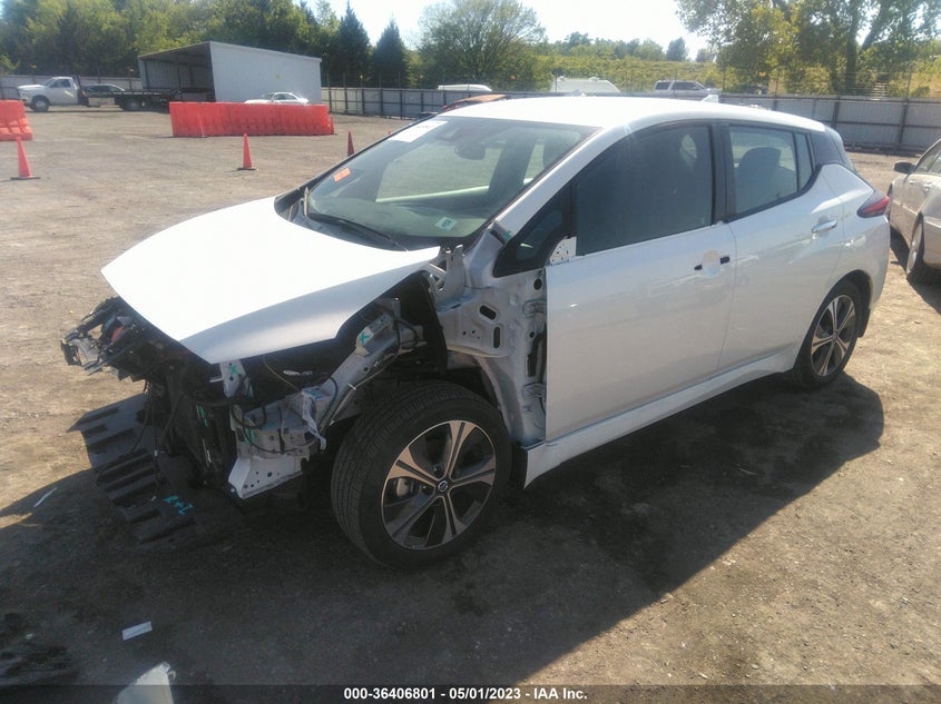 VIN 1N4BZ1CV6MC550552 2021 NISSAN LEAF SV PLUS